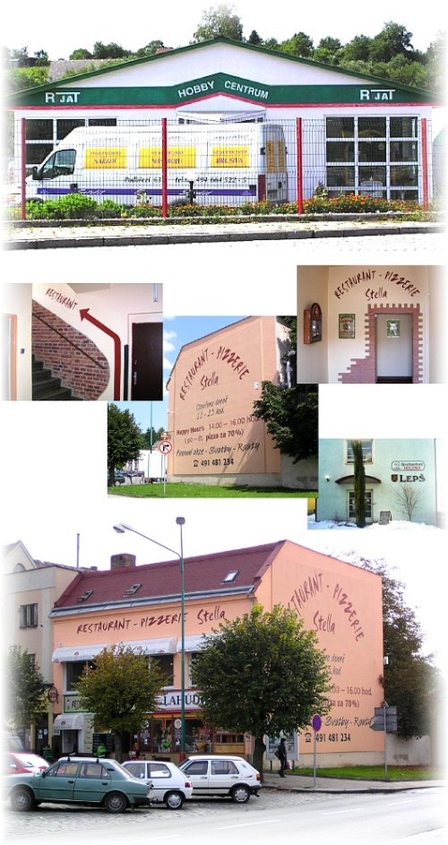 reklamní nátěry na fasády