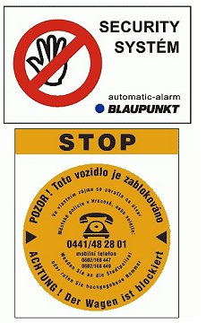 samolepky, etikety