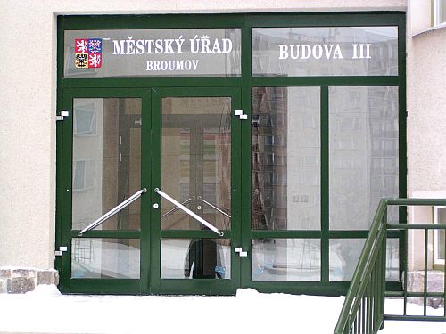 Broumov MěÚ vstup