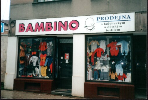 Označení prodejen, firem a budov