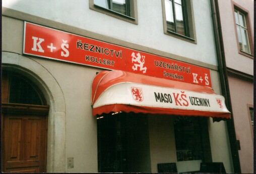 Označení prodejen, firem a budov