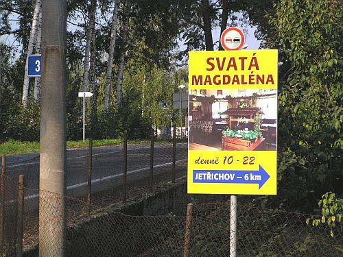 Bilboard Svatá Magdaléna