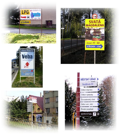 Označení firem a prodejen