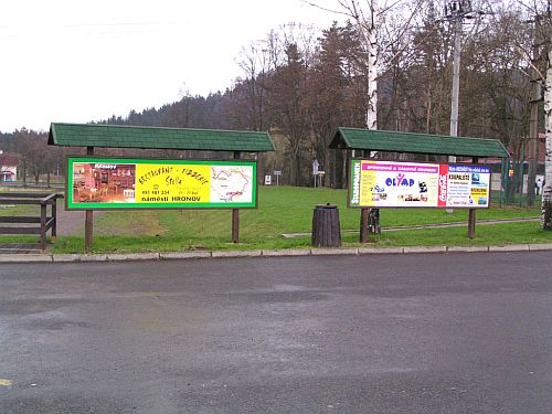Pizzerie Stella - reklamní tabule
