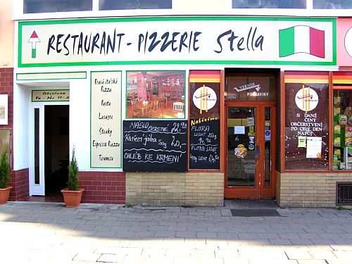 Pizzerie Stella - označení firem