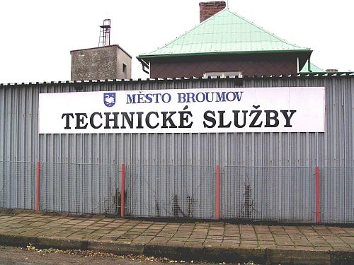 Tabule Technické služby Broumov